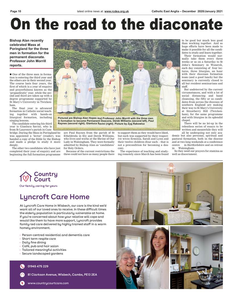 Dec 2020 edition of the Catholic East Anglia