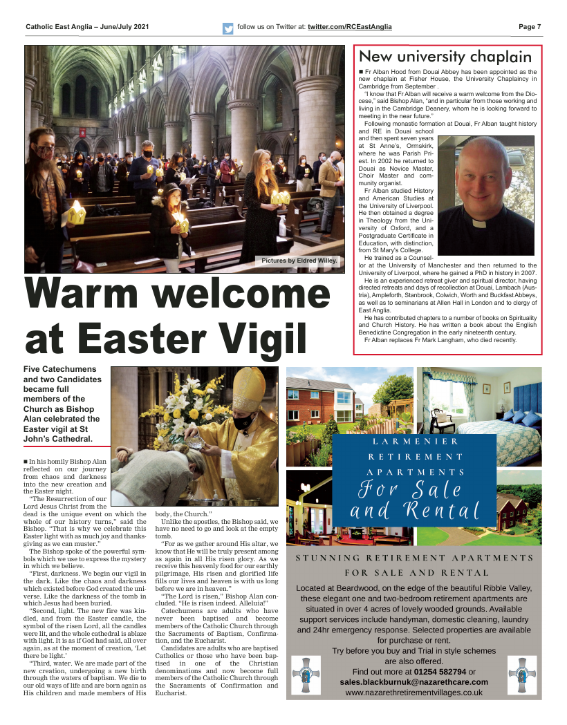 Jun 2021 edition of the Catholic East Anglia