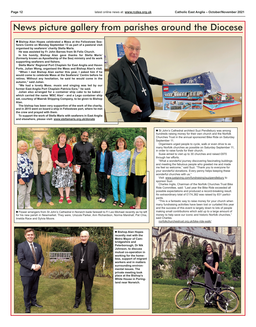 Sep/Oct 2021 edition of the Catholic East Anglia