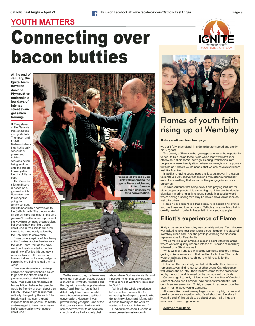 Apr 2023 edition of the Catholic East Anglia