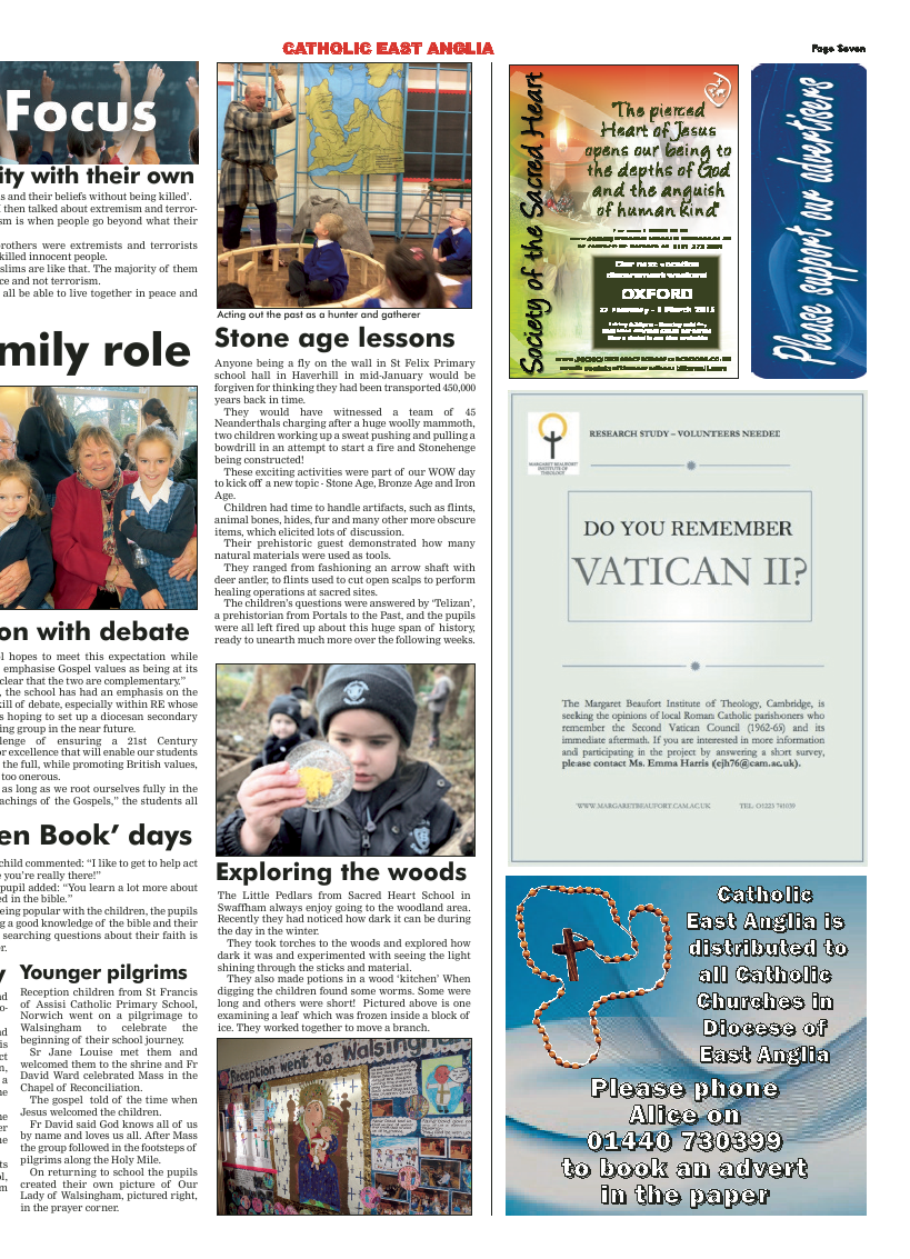 Mar 2015 edition of the Catholic East Anglia