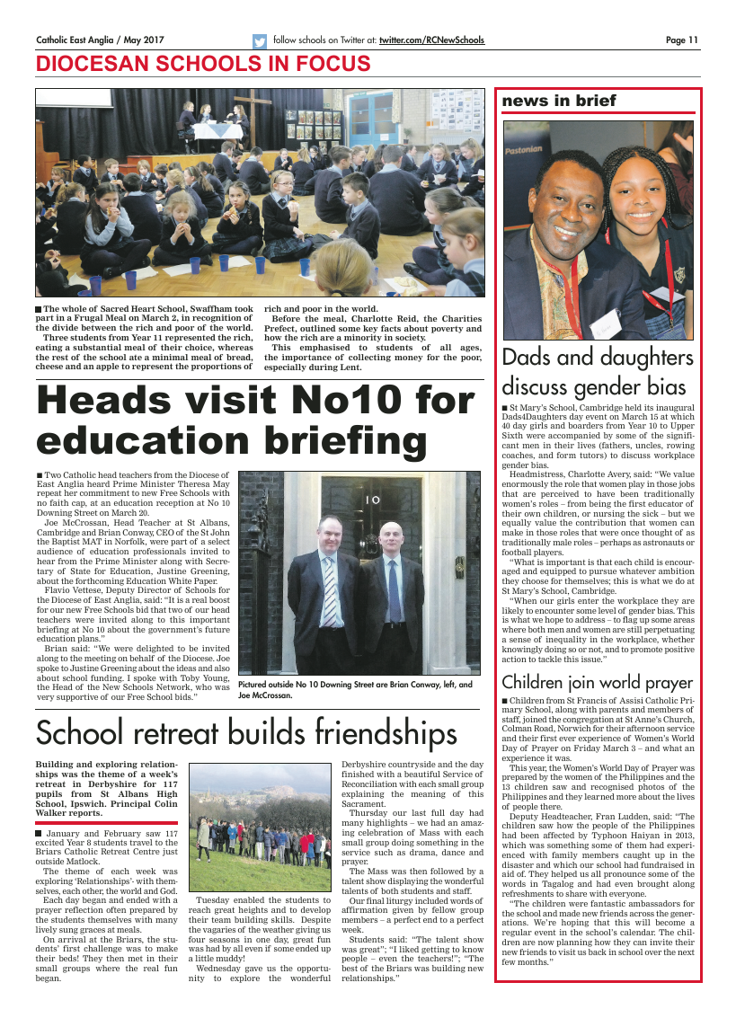 May 2017 edition of the Catholic East Anglia - Page 