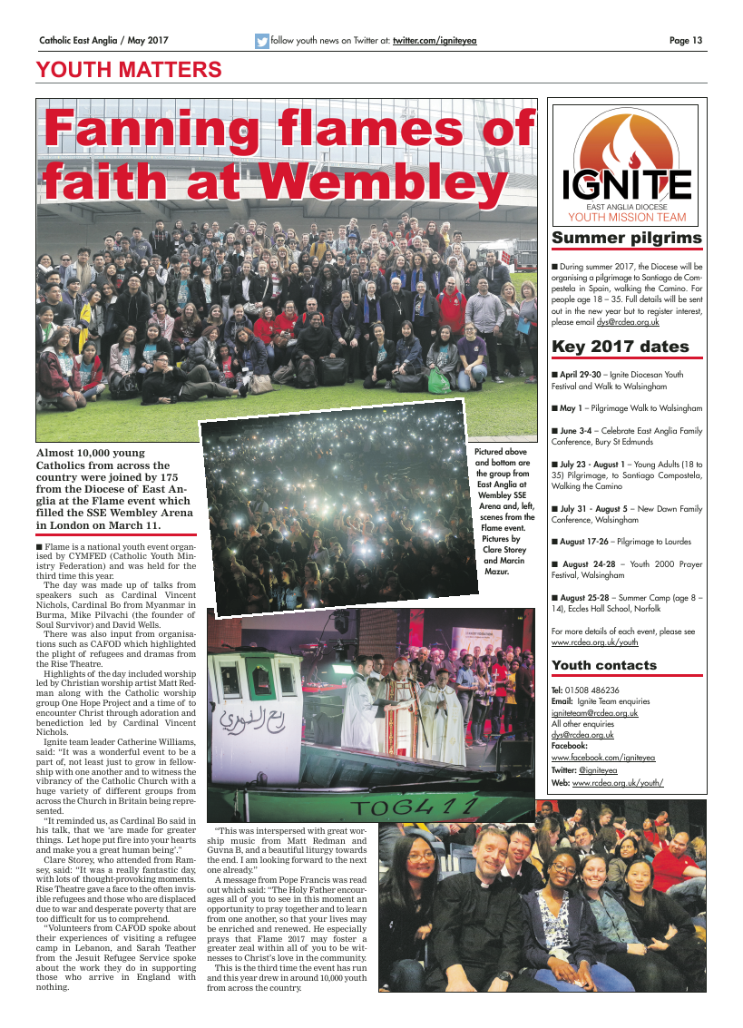 May 2017 edition of the Catholic East Anglia - Page 