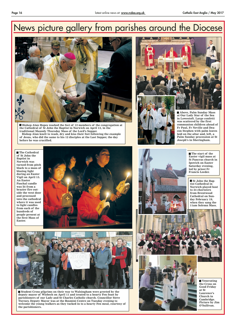 May 2017 edition of the Catholic East Anglia - Page 