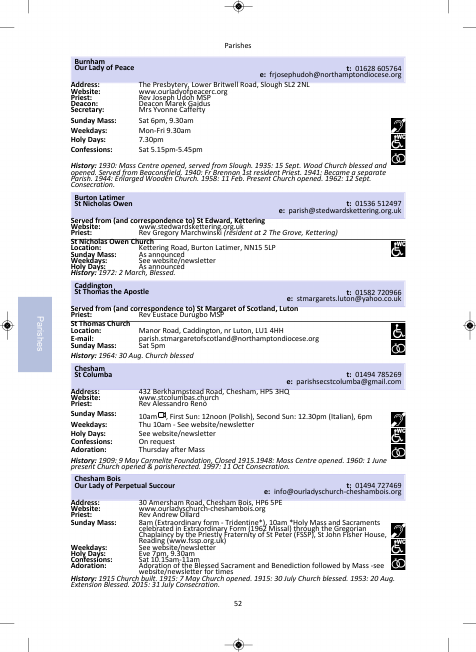 2021 edition of the Northampton Diocesan Directory