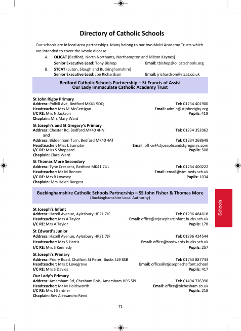 2021 edition of the Northampton Diocesan Directory