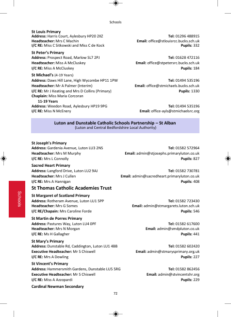 2021 edition of the Northampton Diocesan Directory