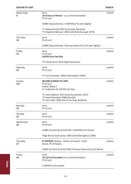 2022 edition of the Northampton Diocesan Directory