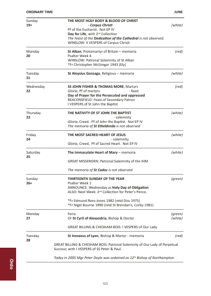 2022 edition of the Northampton Diocesan Directory