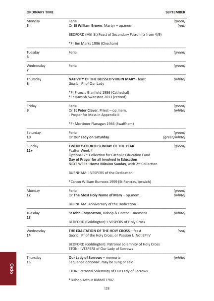 2022 edition of the Northampton Diocesan Directory