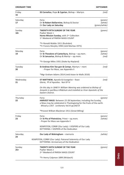 2022 edition of the Northampton Diocesan Directory