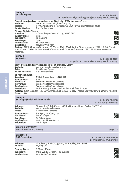 2022 edition of the Northampton Diocesan Directory