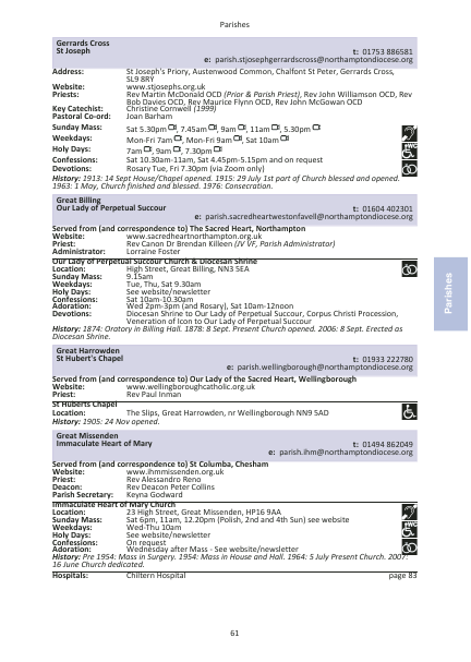 2022 edition of the Northampton Diocesan Directory