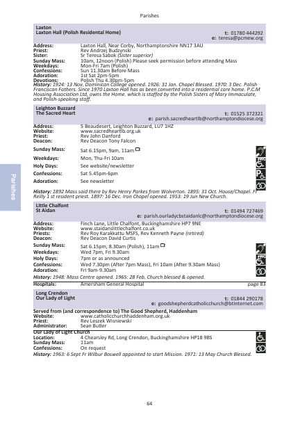 2022 edition of the Northampton Diocesan Directory