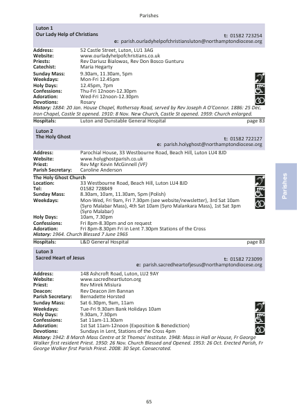 2022 edition of the Northampton Diocesan Directory