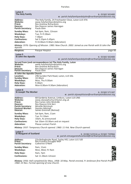 2022 edition of the Northampton Diocesan Directory