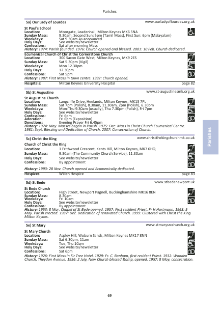 2022 edition of the Northampton Diocesan Directory