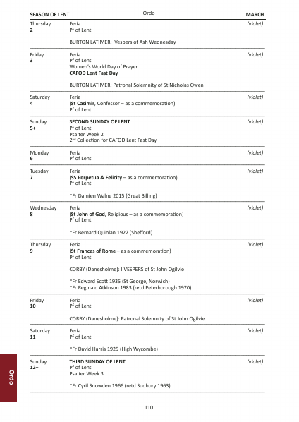 2023 edition of the Northampton Diocesan Directory