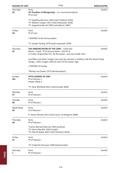 2023 edition of the Northampton Diocesan Directory