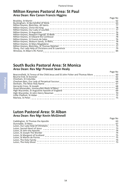 2023 edition of the Northampton Diocesan Directory