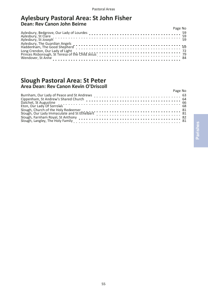 2023 edition of the Northampton Diocesan Directory