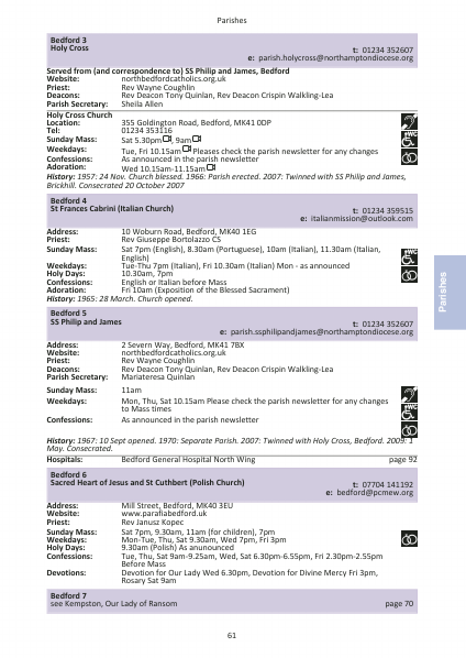 2023 edition of the Northampton Diocesan Directory