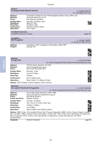 2023 edition of the Northampton Diocesan Directory