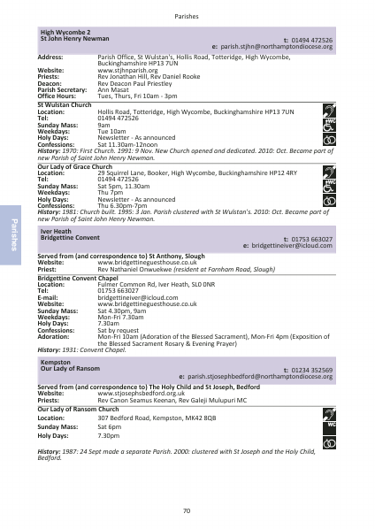 2023 edition of the Northampton Diocesan Directory