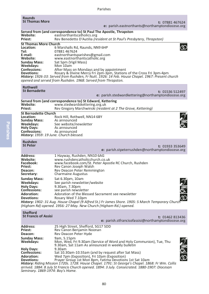 2023 edition of the Northampton Diocesan Directory