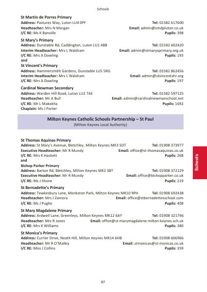 2023 edition of the Northampton Diocesan Directory