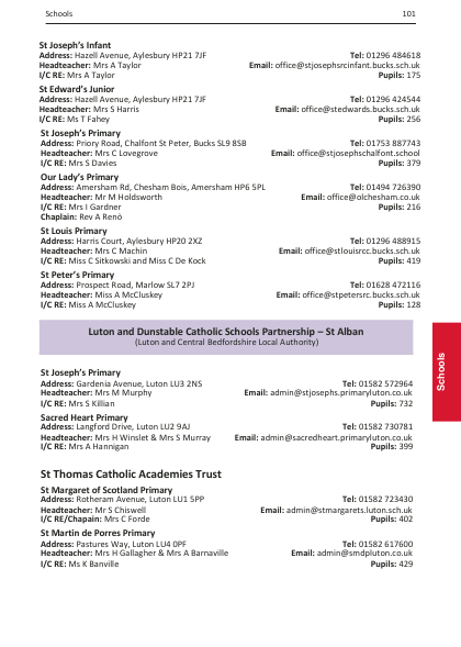 2024 edition of the Northampton Diocesan Directory