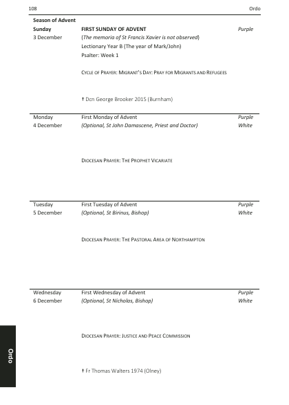 2024 edition of the Northampton Diocesan Directory