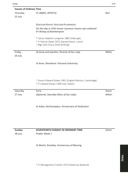 2024 edition of the Northampton Diocesan Directory