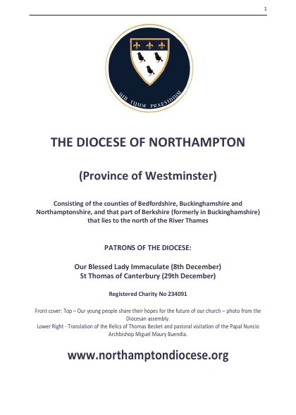 2024 edition of the Northampton Diocesan Directory