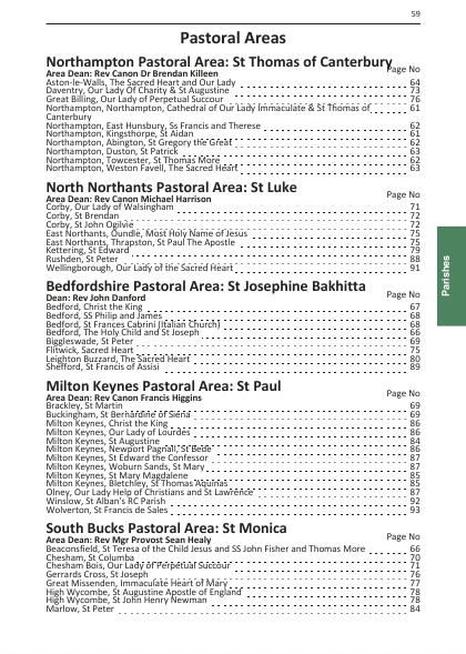 2024 edition of the Northampton Diocesan Directory