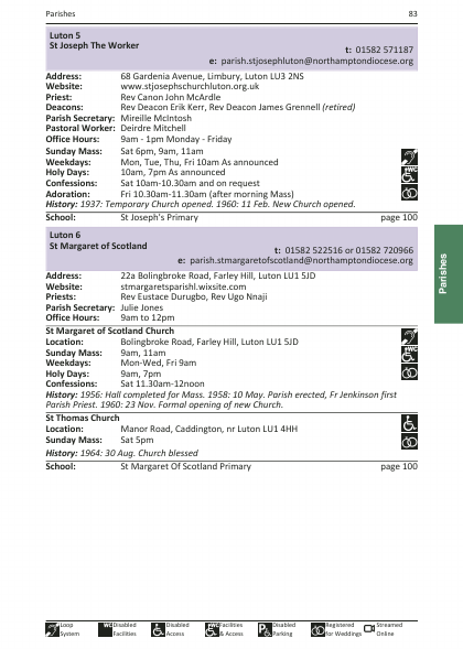 2024 edition of the Northampton Diocesan Directory