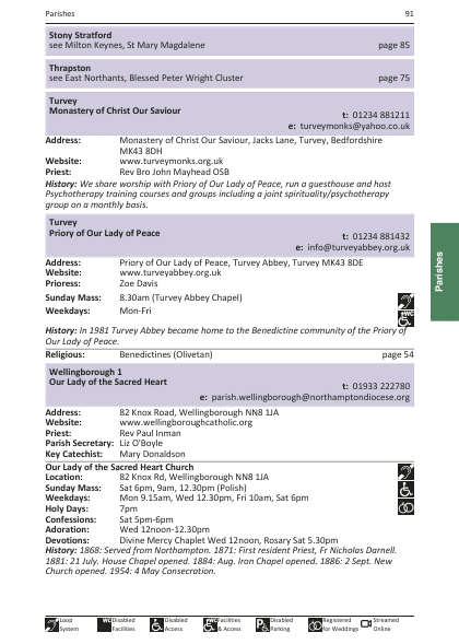 2024 edition of the Northampton Diocesan Directory