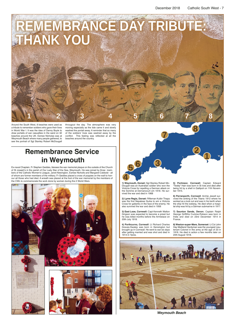 Dec 2018 edition of the Catholic South West - Page 