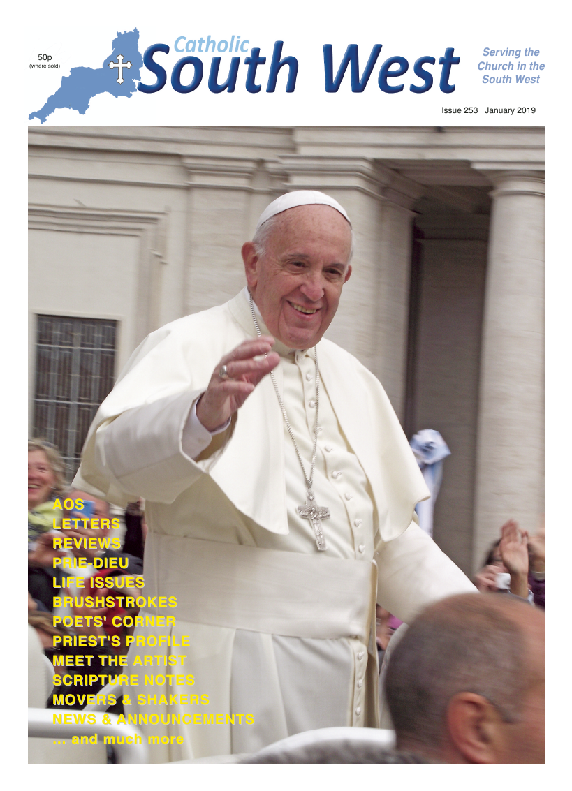 Jan 2019 edition of the Catholic South West - Page 