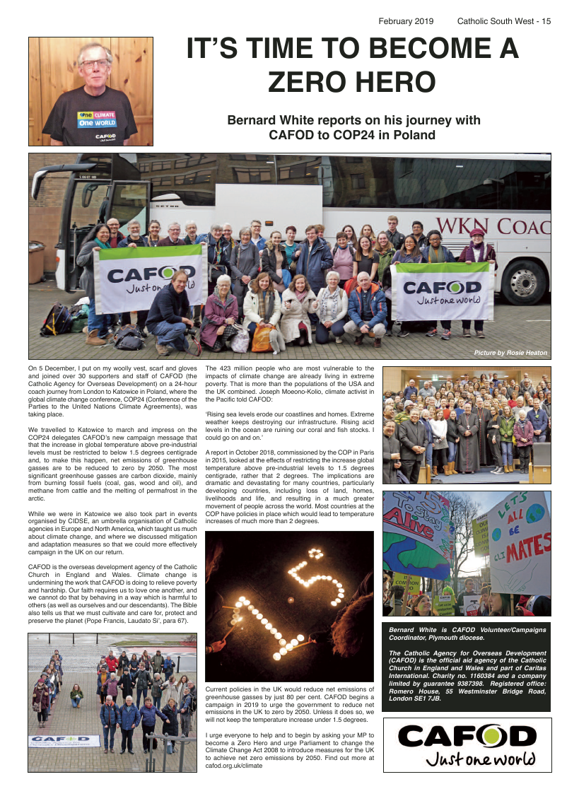 Feb 2019 edition of the Catholic South West - Page 