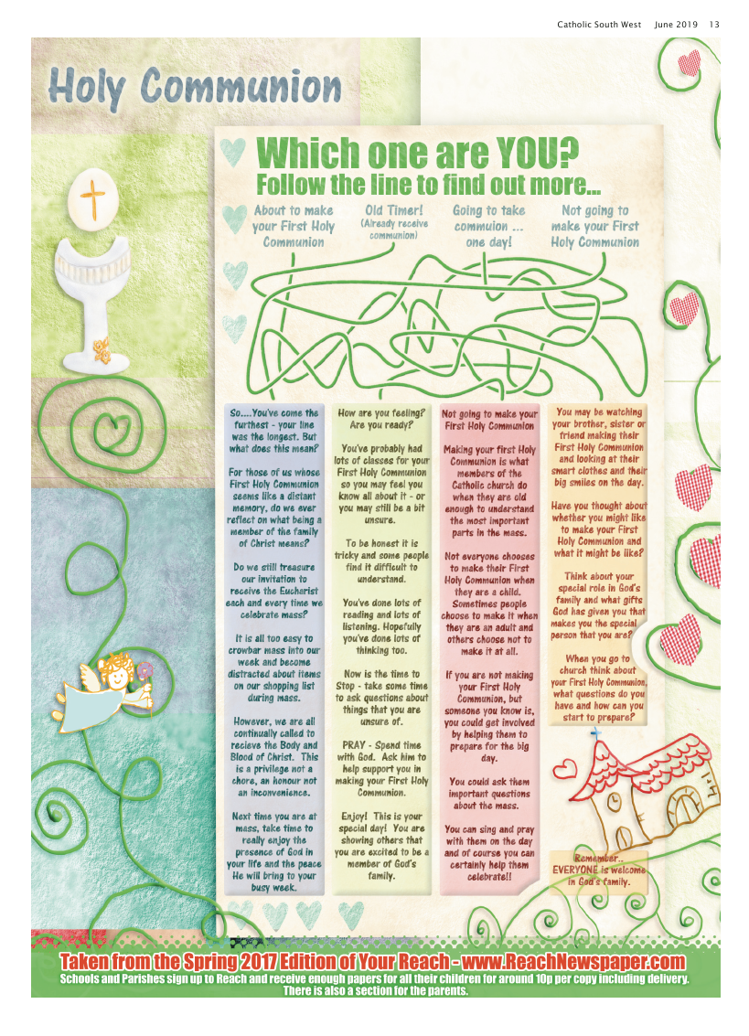 Jun 2019 edition of the Catholic South West - Page Jun 2019 edition of the Catholic South West - Page