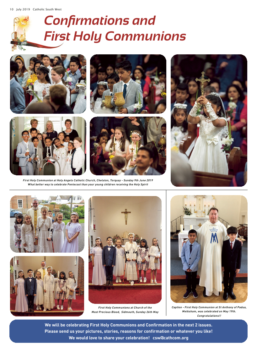 Jul 2019 edition of the Catholic South West - Page 