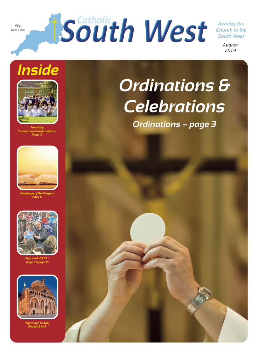 Aug 2019 edition of the Catholic South West - Page 