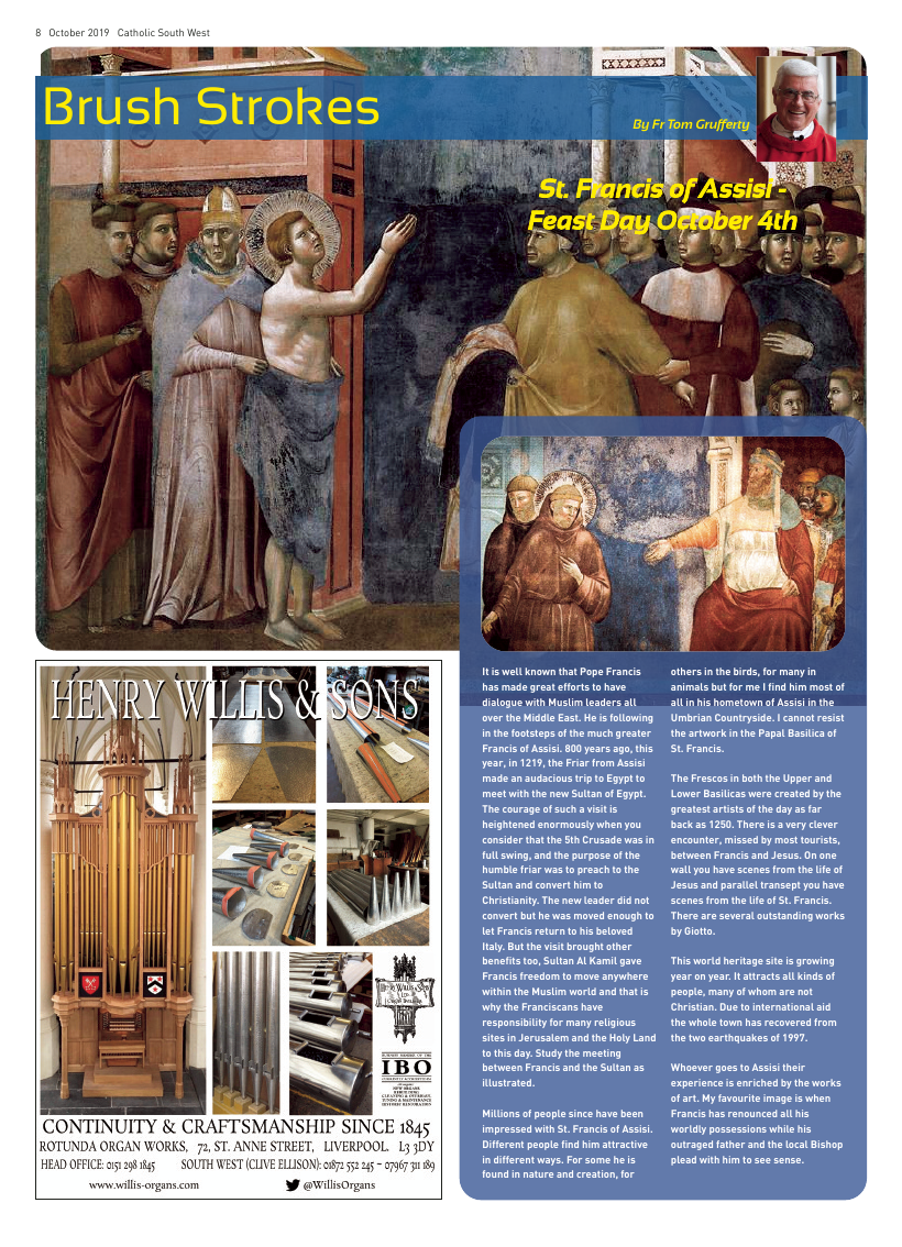 Oct 2019 edition of the Catholic South West - Page 