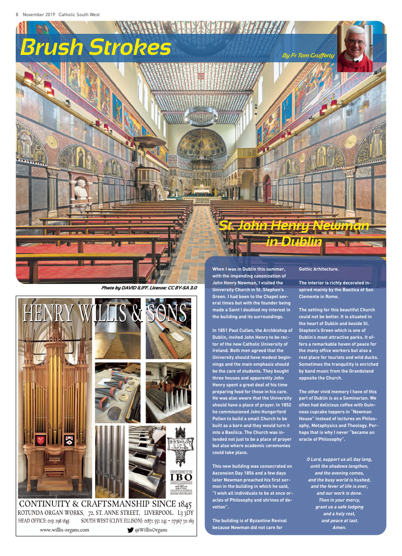 Nov 2019 edition of the Catholic South West - Page 