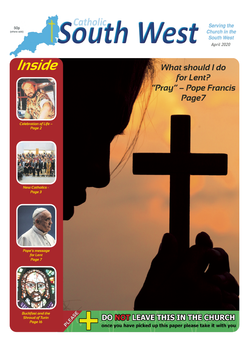 Apr 2020 edition of the Catholic South West