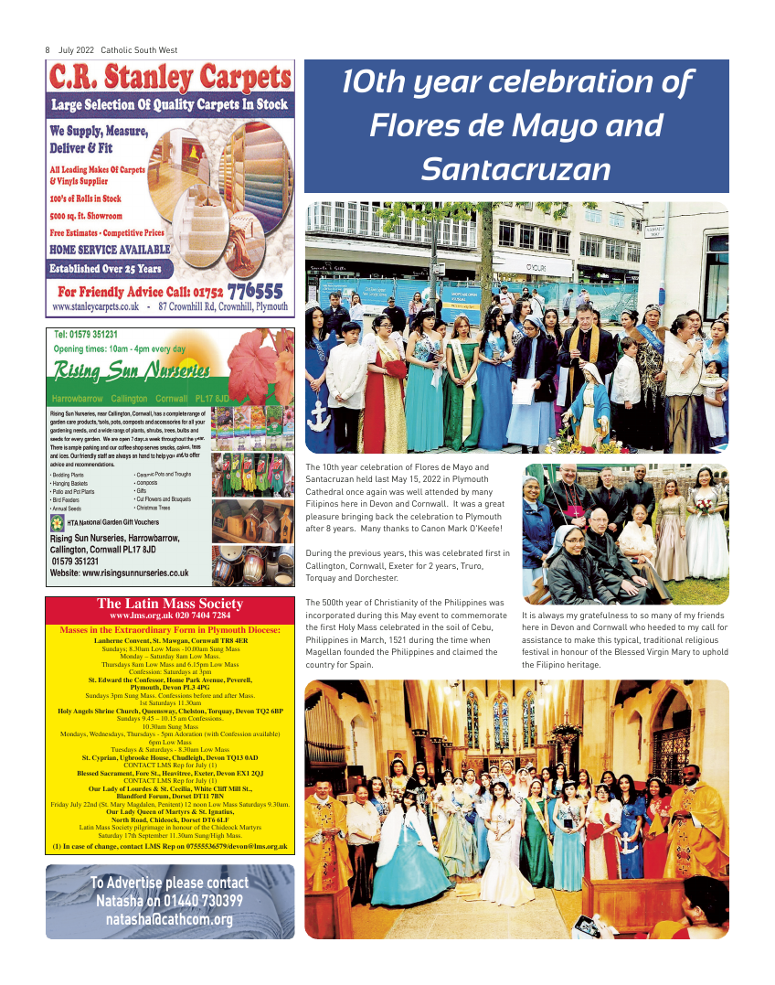 Jul 2022 edition of the Catholic South West