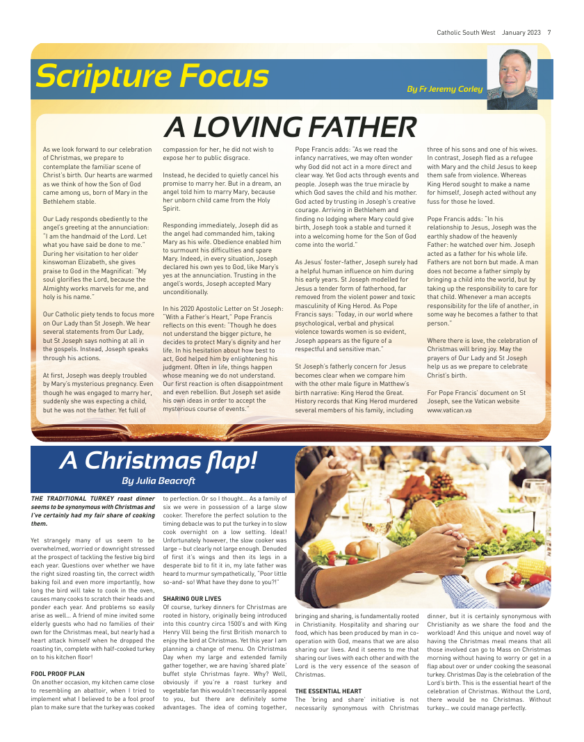 Dec 2022 edition of the Catholic South West