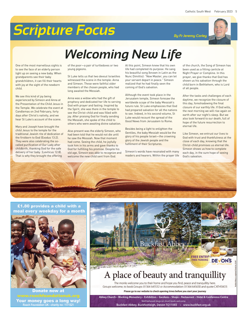 Feb 2023 edition of the Catholic South West