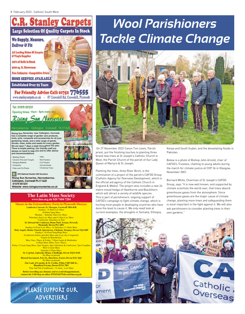 Feb 2023 edition of the Catholic South West